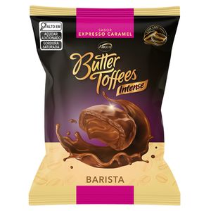 Bala Espresso Caramel Butter Toffees Intense Barista Pacote 90g