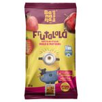 Barra de Frutas Vegana Maçã e Morango Meu Malvado Favorito 4 Banana Brasil Frutalalá Pacote 22g