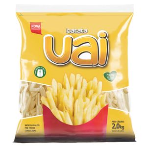 Batata Pré-Frita Palito Congelada Uai Pacote 2kg
