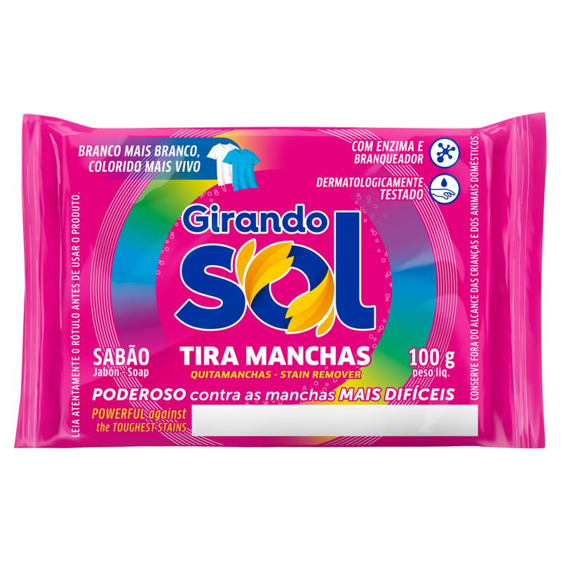 Sabao-Barra-Tira-Manchas-Girando-Sol-Flow-Pack-100g