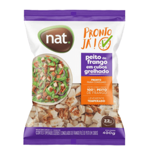 Peito-De-Frango-Grelhado-Em-Cubos-Nat-Pacote-400g
