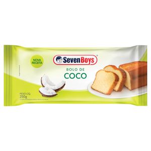 Bolo Coco Seven Boys Pacote 250g