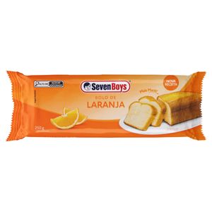 Bolo Laranja Seven Boys Pacote 250g