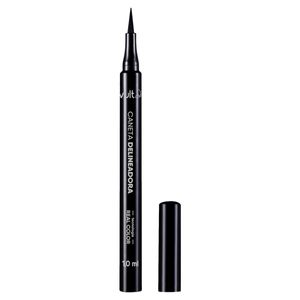 Caneta Delineadora para os Olhos Preta Vult Real Color 1ml
