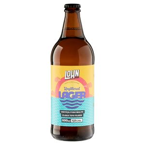 Cerveja Pilsen Puro Malte Unfiltered Lohn Bier Garrafa 600ml