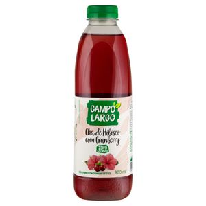 Chá Hibisco e Cranberry Campo Largo Garrafa 900ml