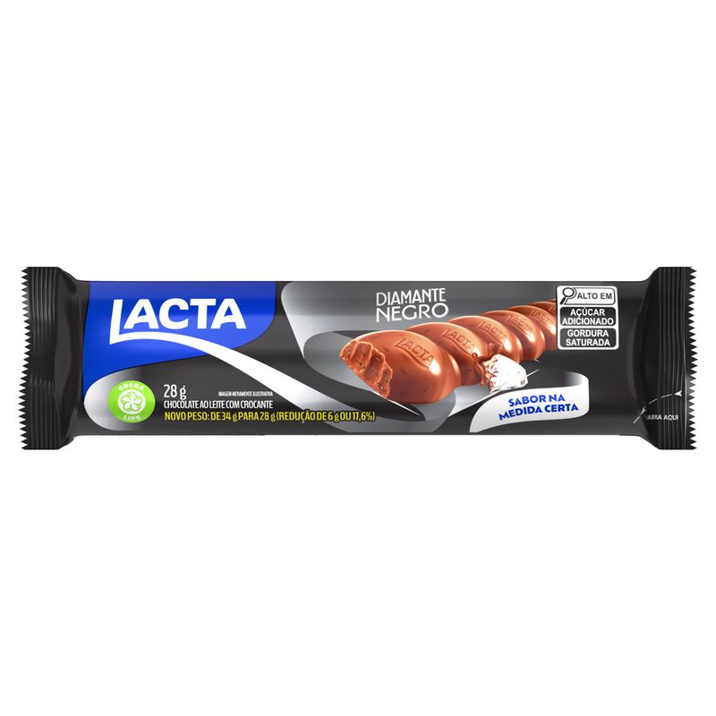 Chocolate-ao-Leite-Lacta-Diamante-Negro-Pacote-28g