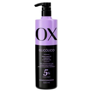 Condicionador OX Cosméticos Glicólico Frasco 500ml Pump