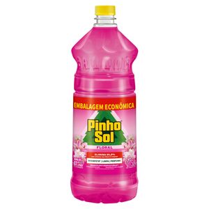 Desinfetante Perfumado Floral Pinho Sol Frasco 1,75l Embalagem Econômica