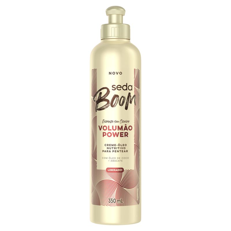 Creme-para-Pentear-Seda-Boom-Volumao-Power-Frasco-350ml