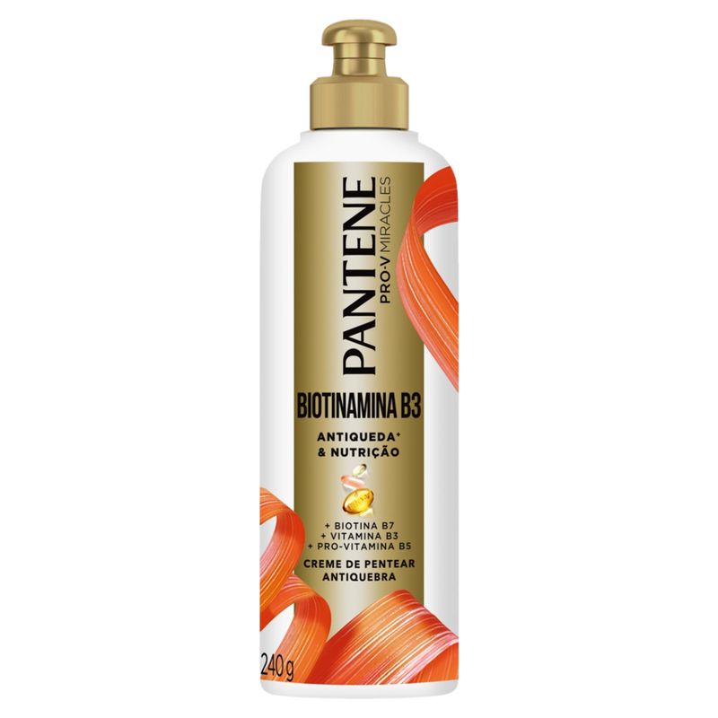 Creme-para-Pentear-Antiquebra-Pantene-Biotinamina-B3-Antiqueda----Nutricao-Frasco-240g