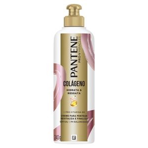 Creme para Pentear Pantene Colágeno Hidrata & Resgata Frasco 240g