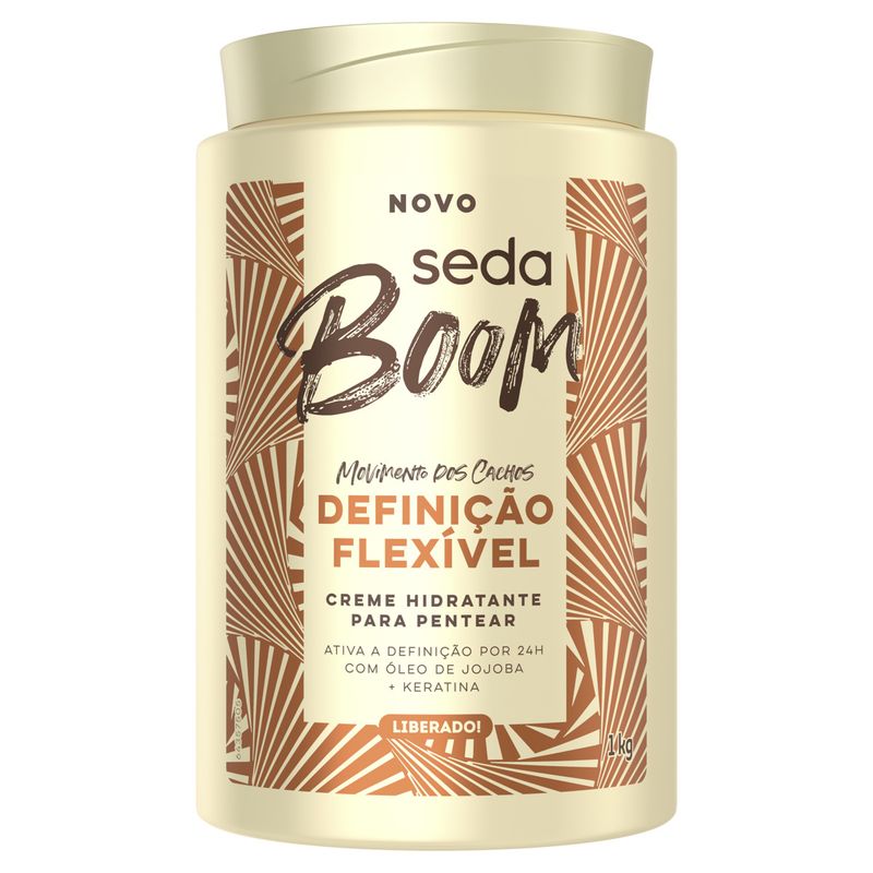 Creme-para-Pentear-Seda-Boom-Definicao-Flexivel-Pote-1kg