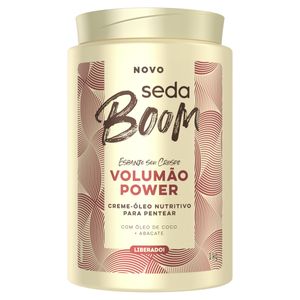 Creme para Pentear Seda Boom Volumão Power Pote 1kg