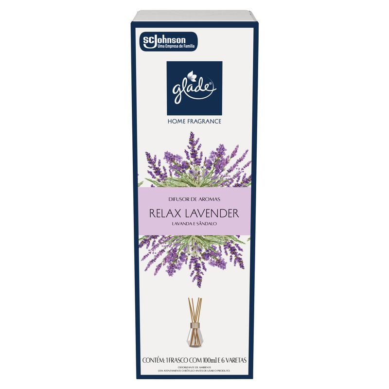 Difusor-de-Aromas-Relax-Lavender-Glade-Home-Fragrance-Caixa-100ml