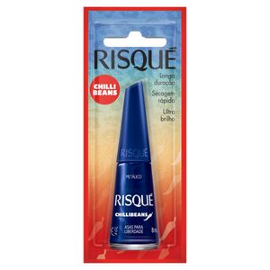 Esmalte Metálico Asas para Liberdade Risqué Chilli Beans Blister 8ml