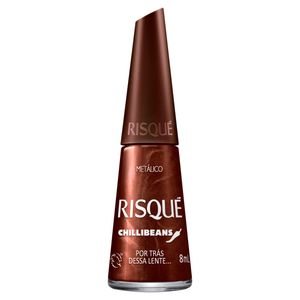 Esmalte Metálico por trás Dessa Lente... Risqué Chilli Beans Frasco 8ml