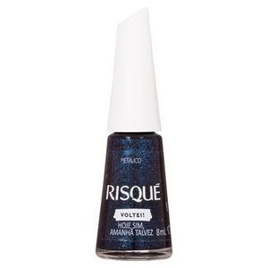 Esmalte Metálico Hoje Sim, Amanhã Talvez Risqué Voltei! Blister 8ml