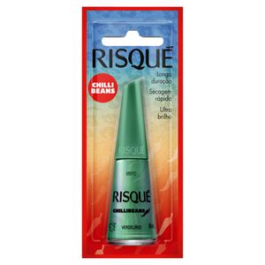Esmalte Verdelírio Risqué Chilli Beans Blister 8ml