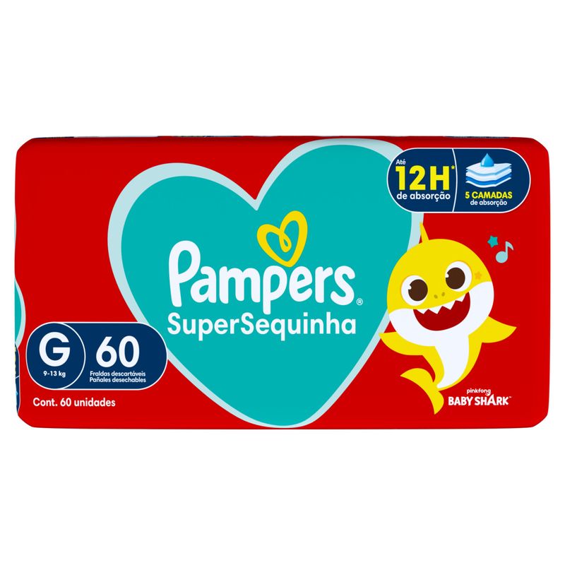 Fralda-Descartavel-Infantil-Pampers-SuperSequinha-G-Pacote-60-Unidades