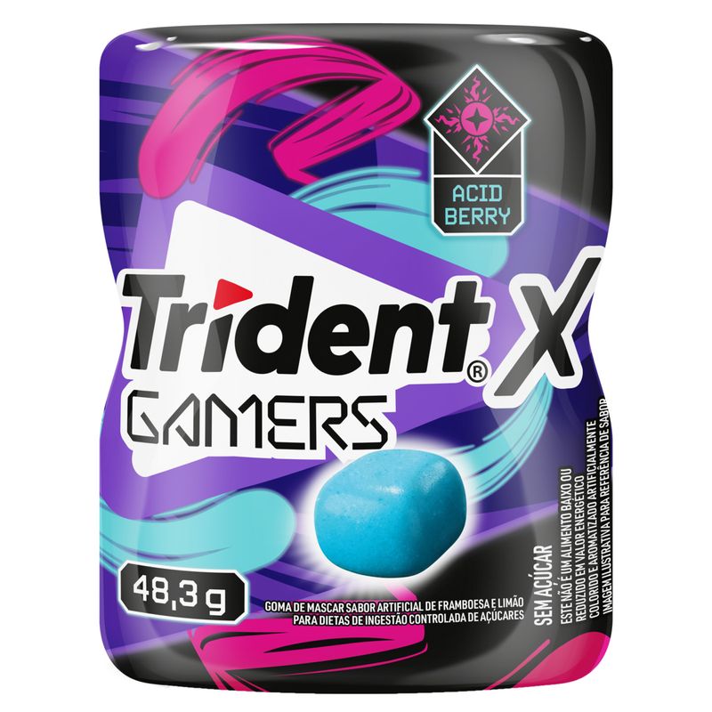 Goma-de-Mascar-Acid-Berry-Zero-Acucar-Trident-X-Gamers-Pote-483g