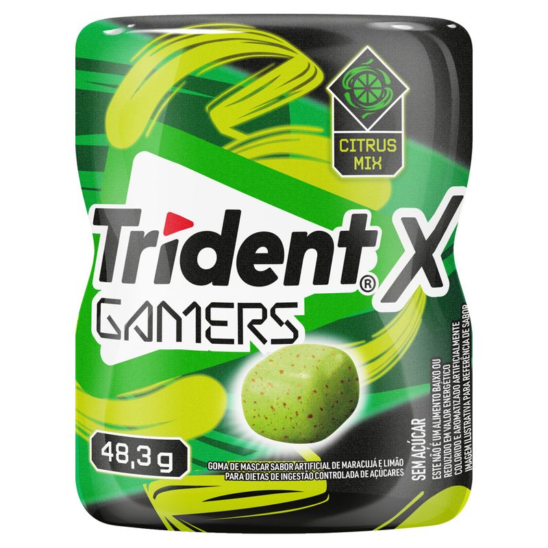 Goma-de-Mascar-Citrus-Mix-Zero-Acucar-Trident-X-Gamers-Pote-483g
