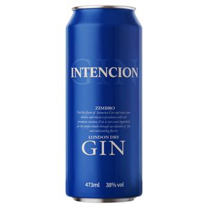 Gin London Dry Zimbro Intencion Lata 473ml