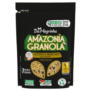 Granola Integral Coconut & Brazil Nut Da Magrinha Amazônia Premium Pouch 250g