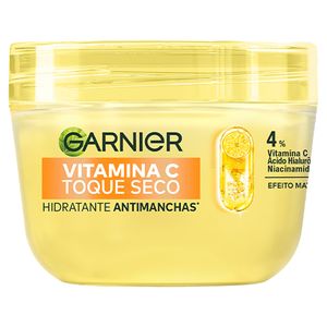 Hidratante Gel Vitamina C Toque Seco Antimanchas Facial Garnier Pote 85g