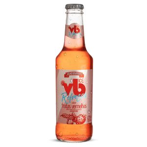 Bebida Mista Alcoólica Gaseificada Frutas Vermelhas Velho Barreiro Refresca Ice Garrafa 275ml