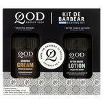 Kit-Creme-de-Barbear---Locao-Pos-Barba-QOD-Barber-Shop-100g-Cada