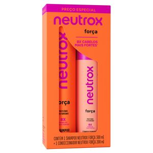 Kit Shampoo 300ml + Condicionador 200ml Neutrox Força