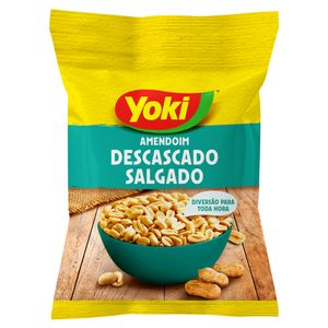 Amendoim Torrado Salgado sem Casca Yoki Pacote 110g