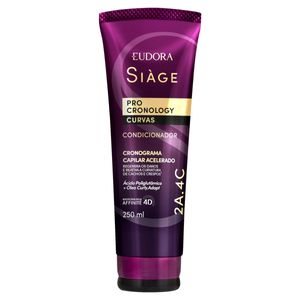 Condicionador Eudora Siàge Pro Cronology Curvas Bisnaga 250ml