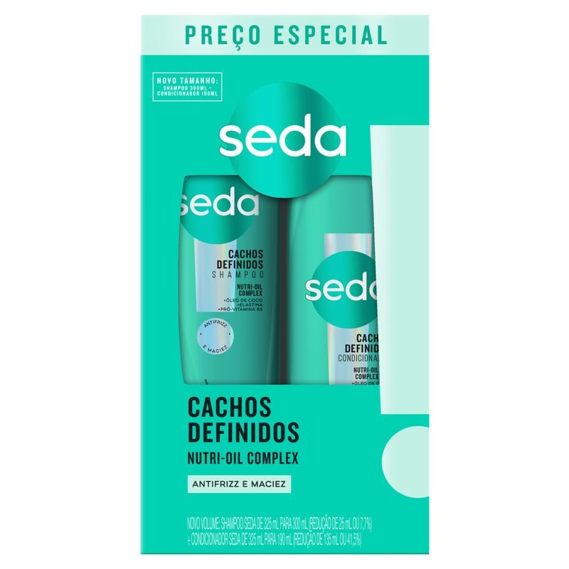 Kit-Shampoo-300ml---Condicionador-190ml-Seda-Cachos-Definidos
