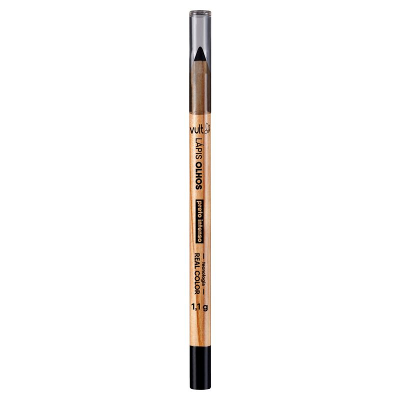 Lápis para os Olhos Preto Intenso Vult Real Color