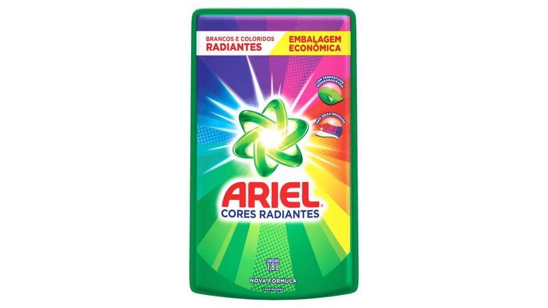 Lava-Roupas Líquido Roupas Brancas e Coloridas Ariel Cores