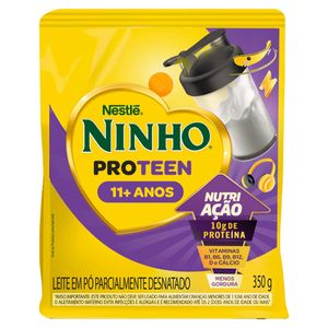 Leite em Pó Parcialmente Desnatado Ninho Pro Teen Pacote 350g
