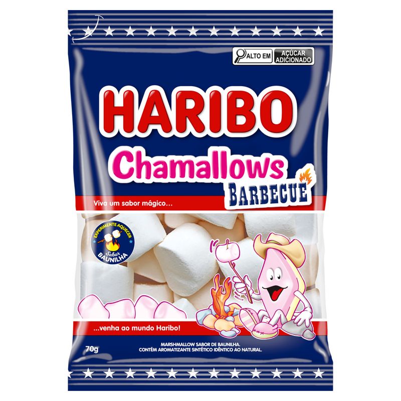 Marshmallow-Baunilha-Barbecue-Haribo-Chamallows-Pacote-70g