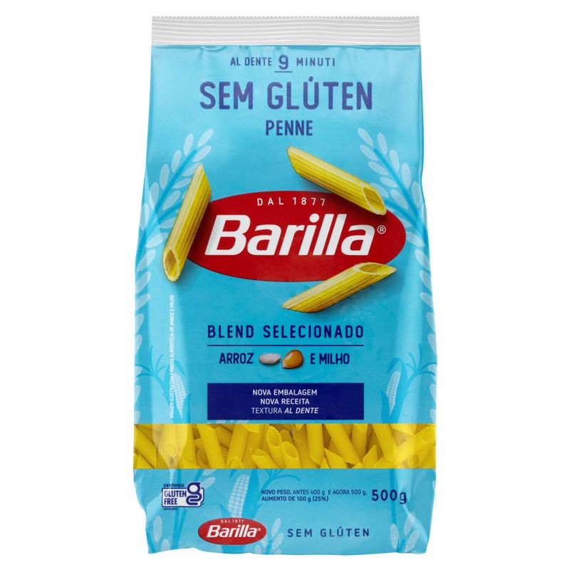 Macarrao-de-Arroz-e-Milho-Penne-Barilla-Pacote-500g