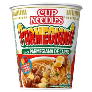 Macarrão Instantâneo Parmegiana de Carne Cup Noodles Copo 68g