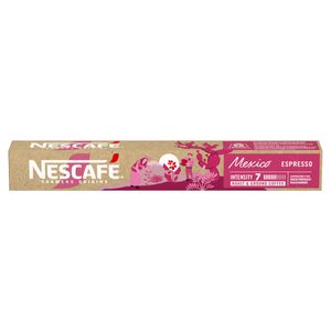 Café em Cápsula Torrado e Moído Espresso México Nescafé Farmers Origins Caixa 44g 10 Unidades