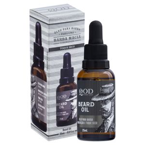 Óleo para Barba Hidratação e Nutrição Toque Seco QOD Barber Shop Caixa 25ml