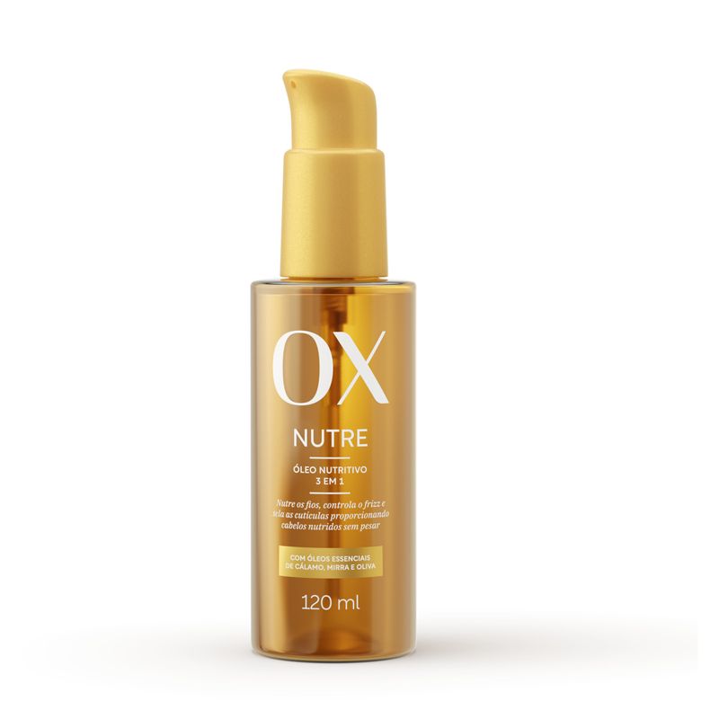 Oleo-Nutritivo-OX-Cosmeticos-Nutre-Frasco-120ml-Pump