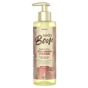Óleo Gel Seda Boom Volumão Power Frasco 200ml Pump