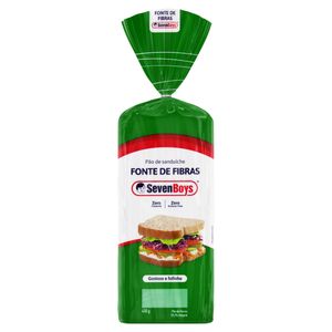 Pão de Sanduíche Integral Seven Boys Pacote 450g