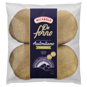 Pão para Hambúrguer Australiano Wickbold Do Forno Premium Pacote 320g