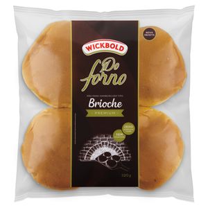 Pão para Hambúrguer Brioche Wickbold Do Forno Premium Pacote 320g