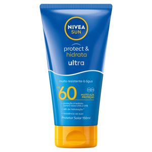 Protetor Solar Ultra FPS 60 Nivea Sun Protect & Hidrata Bisnaga 150ml