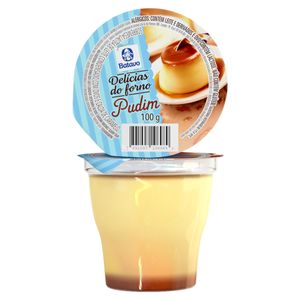 Sobremesa Láctea Pudim Leite Condensado Calda Caramelo Batavo Delícias do Forno Pote 100g